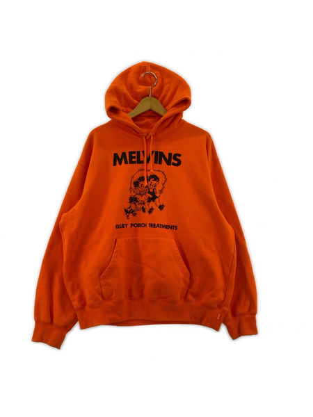 Supreme パーカー MELVINS HOODED SWEATSHIRT ORG M