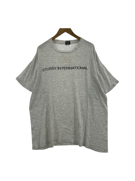 OLD STUSSY/80s/黒タグ/STUSSY INTERNATIONAL/Tee/XL