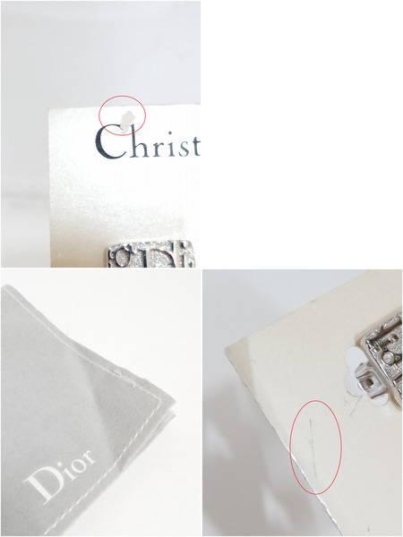 アクセサリー Dior/トロッター スクエア イヤリング