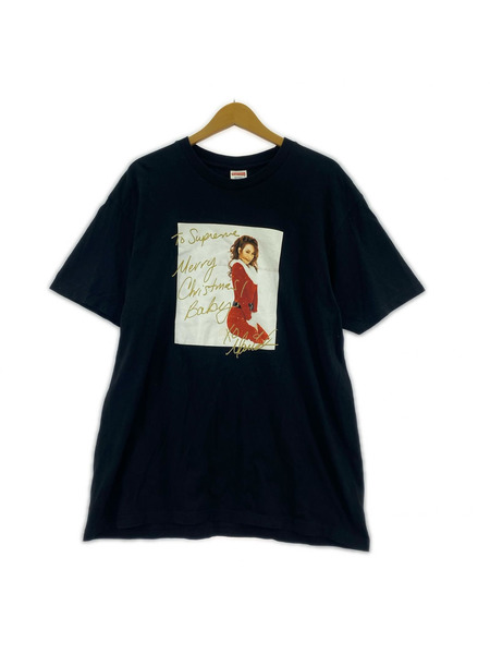 Supreme 半袖Tシャツ・カットソー マライアキャリー カットソー 黒 (Ｌ)