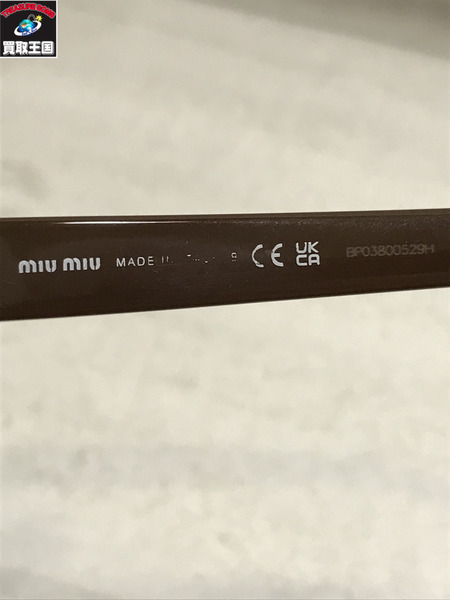 ＭＩＵ ＭＩＵ　 オンブルサングラス