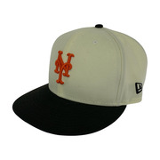 NEW ERA×COOPERSTOWN NEW YORK METS キャップ/アイボリー