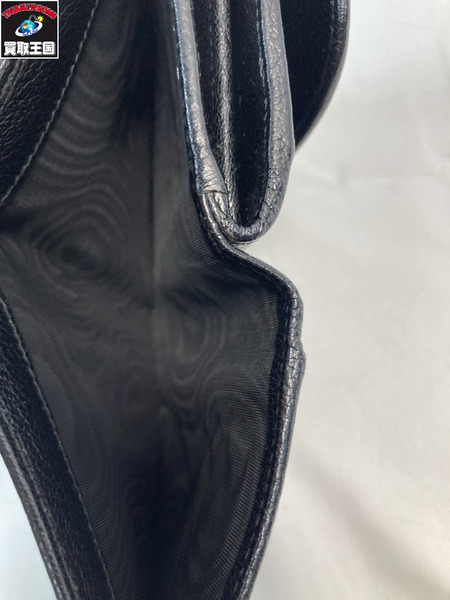 MIU MIU ミュウミュウ 5M1225 コンパクトウォレット 三つ折り財布 おりたたみ財布 サイフ ブラック レザー NERO 