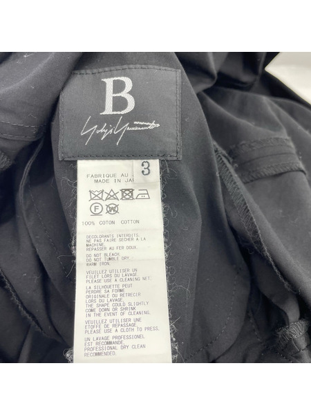 Yohji Yamamoto 長袖シャツ NN-B62-001 ブラック