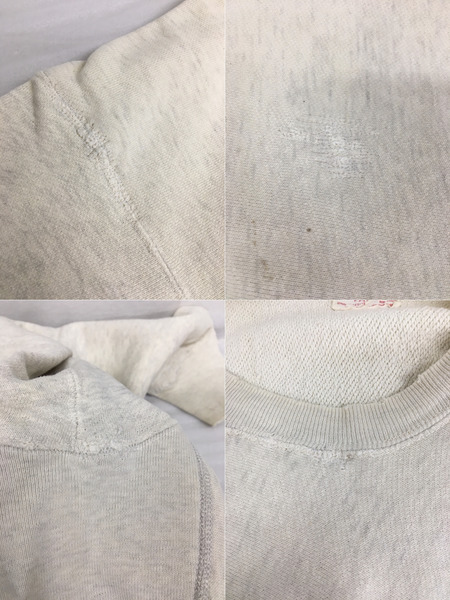 Champion スウェット・トレーナー 60s タタキタグ BRYAN COLLEGE リバースウィーブスウェット(L)