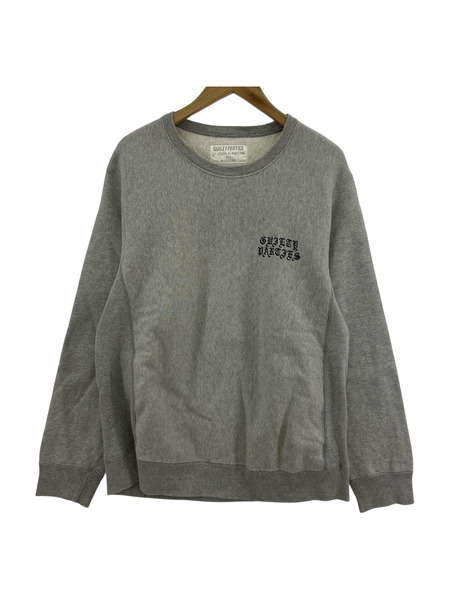 WACKO MARIA HEAVY WEIGHT CREW NECK SWEAT (L) グレー