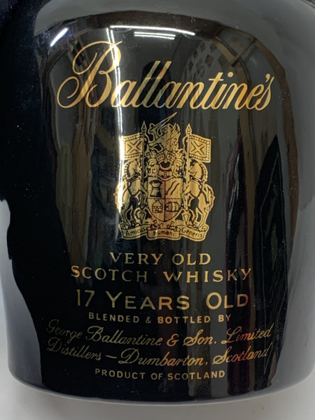 Ballantines 17年 陶器モデル 750ml 43度 未開栓 バランタイン17年 ウイスキー