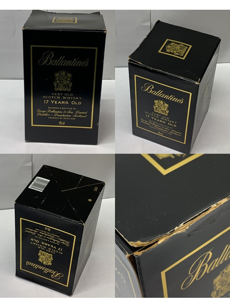 Ballantines 17年 陶器モデル 750ml 43度 未開栓 バランタイン17年 ウイスキー