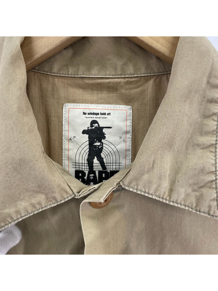 A BATHING APE 半袖シャツ ワークシャツ