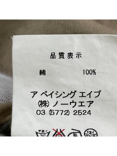 A BATHING APE 半袖シャツ ワークシャツ