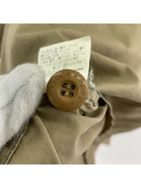 A BATHING APE 半袖シャツ ワークシャツ