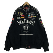 JH Design JACK DANIEL スナップボタンブルゾン 3XL ブラック