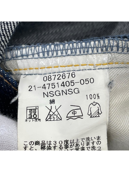 TOMMY デニム・ジーンズ STRAIGHT DENIM/ポケット刺繍/濃紺