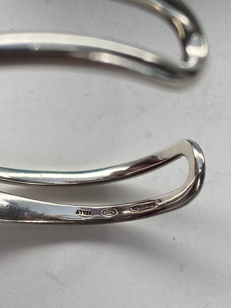 Tiffany&Co. ダイアゴナルバングル 925 シルバー ティファニー