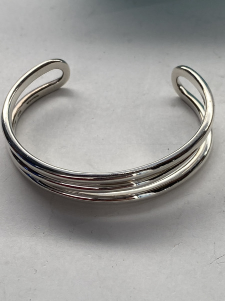 Tiffany&Co. ダイアゴナルバングル 925 シルバー ティファニー