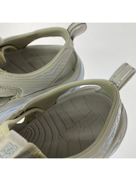HOKA ONE ONE サンダル hopara/wht/27cm