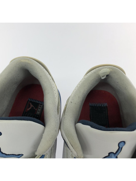 NIKE Air Jordan 3 Retro UNC 27cm 白/青