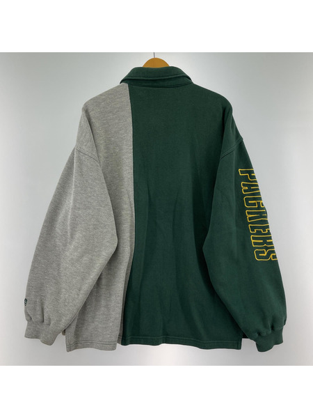 Lee 長袖Tシャツ・カットソー LEE SPORT ハーフジップ 90S GRE