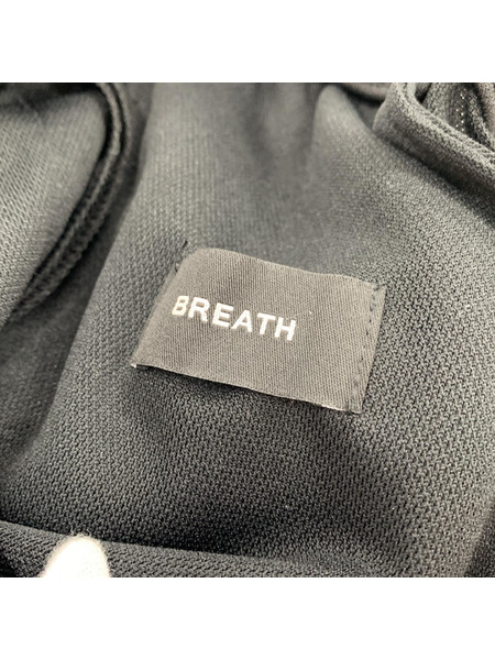 BREATH 25SS SCRIPT LOGO LINE TRACK PANTS S ブラック[値下]