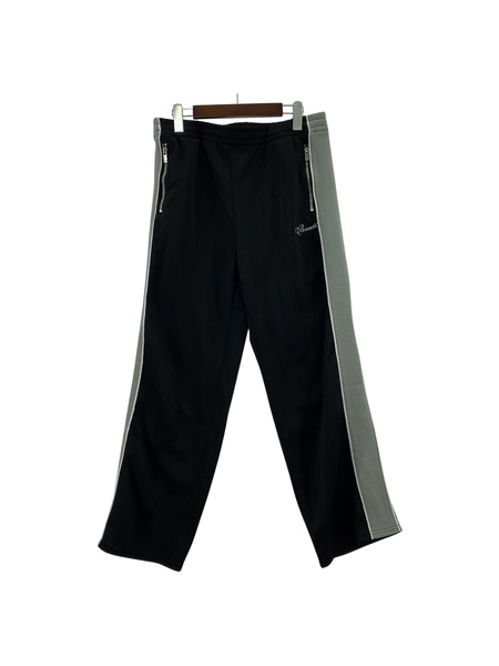 BREATH 25SS SCRIPT LOGO LINE TRACK PANTS S ブラック[値下]