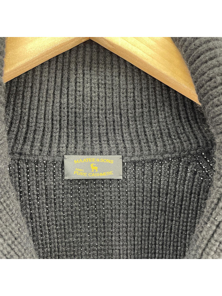 MAATEE&SONS カーディガン Cashmere ShawlCollarCardigan