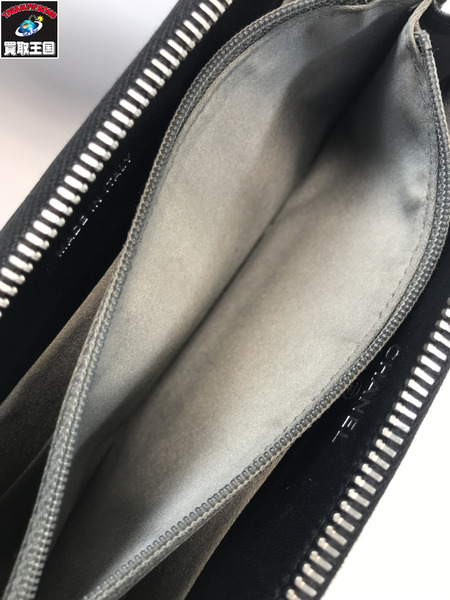CHANEL シャネル ラウンドジップ ウォレット 長財布 レザー ココマーク ブラック[値下]