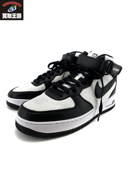 Nike Air Force 1 Mid Stussy Light Bone Black 27.5cm[値下]｜商品