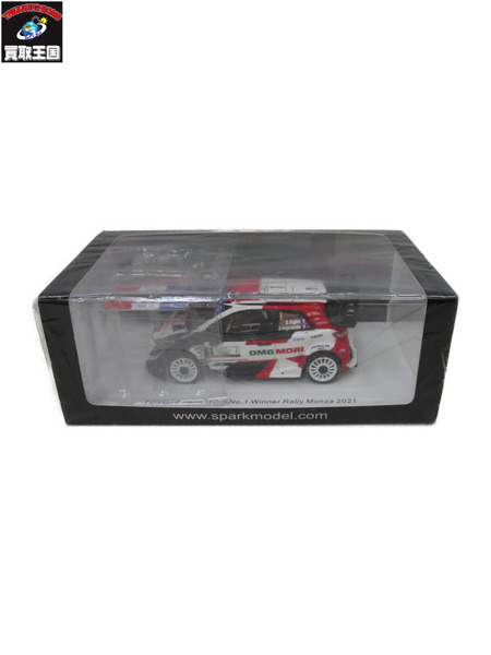 スパーク 1/43 TOYOTA Yaris WRC Winner Rally Monza 2021[値下]