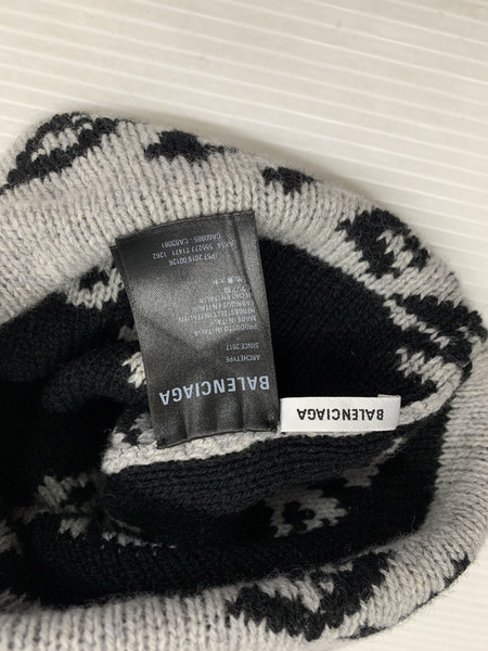 Balenciaga Beanie Hat GRY