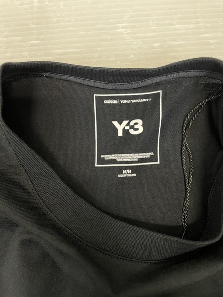Y-3 26SS U VERY-3 SS TEE BLACK プリントTee KQ9750-APPS26