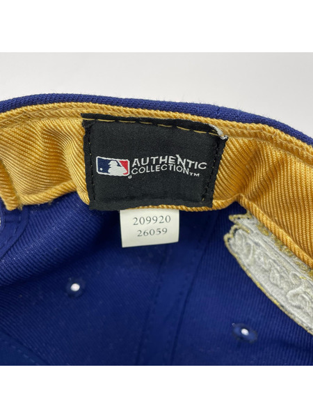NEW ERA キャップ 2025優勝記念 ドジャース キャップ 青