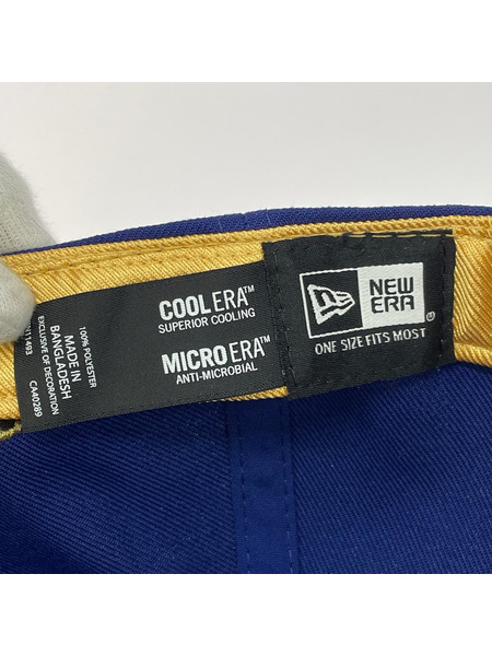 NEW ERA キャップ 2025優勝記念 ドジャース キャップ 青