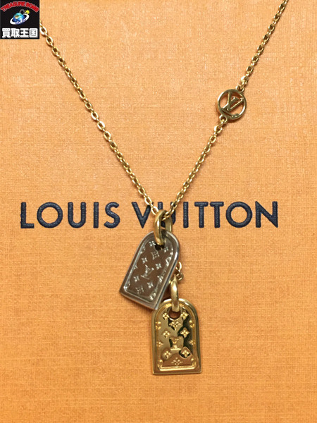 Louis Vuitton ナノグラム ネックレス M63141