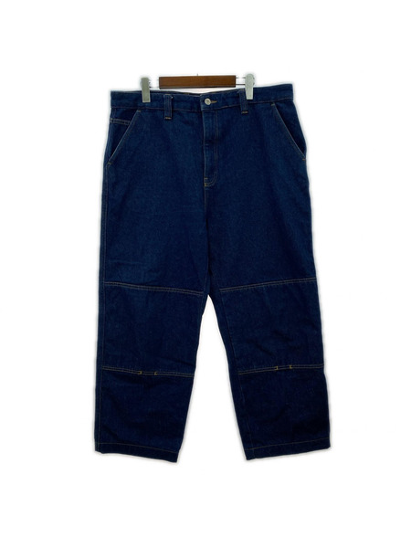 STUSSY Denim Double Knee ダブルニーデニムパンツ 36 インディゴ