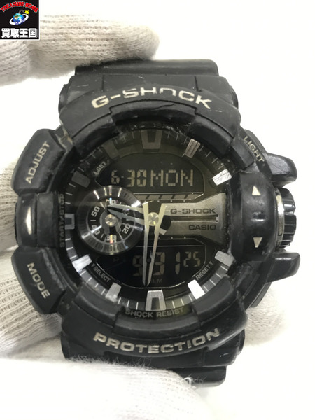G-SHOCK アナデジ GA-400GB　ダメージ