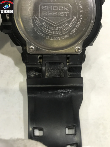 G-SHOCK アナデジ GA-400GB　ダメージ