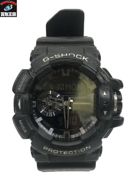 G-SHOCK アナデジ GA-400GB　ダメージ