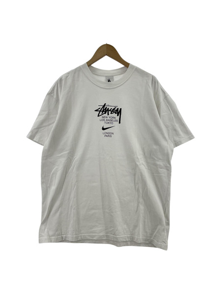 NIKE×STUSSY 20AW INTERNATIONAL TEE (L)