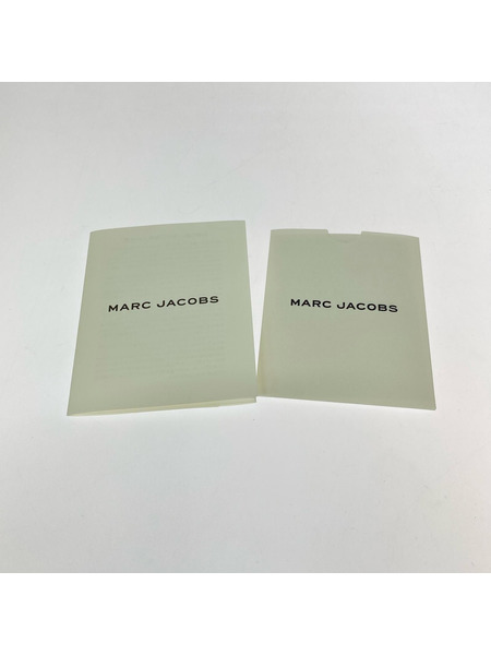 MARC JACOBS トートバッグ Washed Monogram Blue Denim Tote Bag