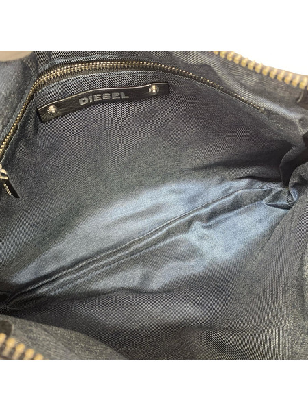 DIESEL ショルダーバッグ チェーン ショルダーバッグ 黒