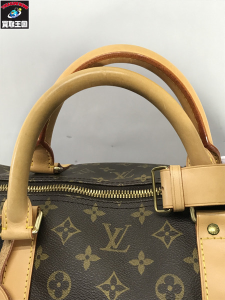 LV ショルダーバッグ キーポル60 モノグラム 茶