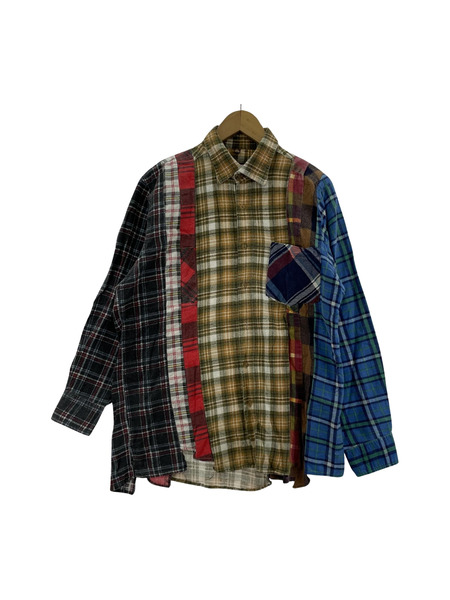 Rebuild by Needles 7Cut Flannnel Shirt (S)