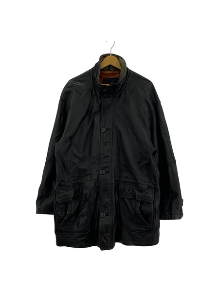 EDIMANGIARE G.C COTTO HOMME レザージャケット 黒