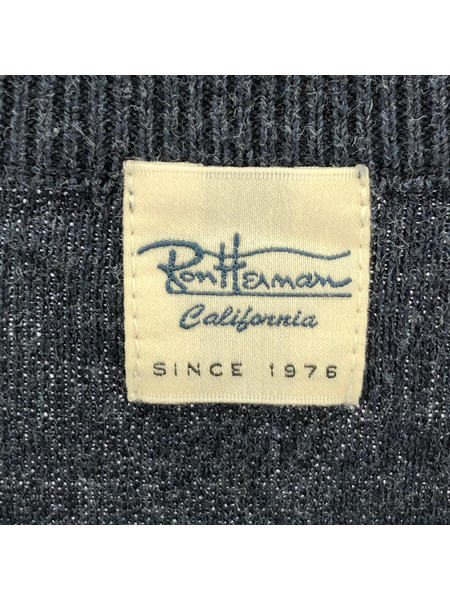 Ron Herman ニット・セーター コットンニットセーター(S) ネイビー