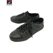  GUCCI  GGキャンバス ローカットスニーカー 黒（35 1/2）