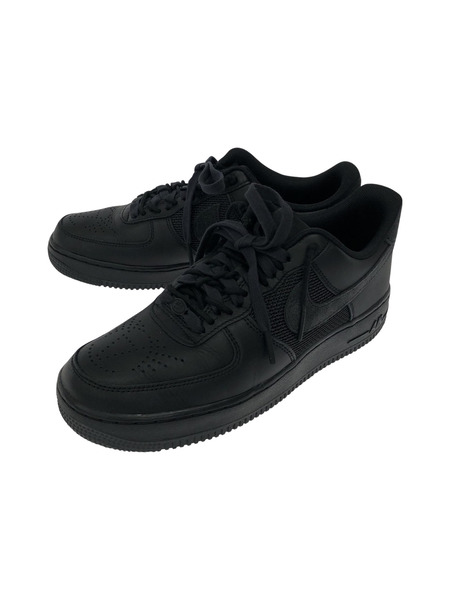 NIKE Slam Jam Nike Air Force 1 Low Black and Off Noir 26.5