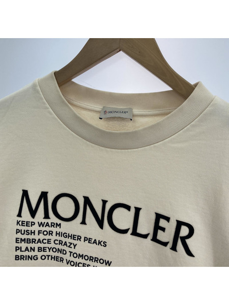 MONCLER　フロッキー ロゴスウェット XXL G20918G00048