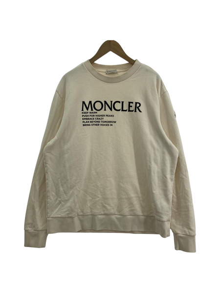 MONCLER　フロッキー ロゴスウェット XXL G20918G00048