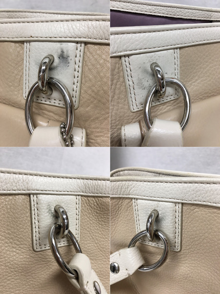 COACH B1282-F19044 レザーハンドバッグ