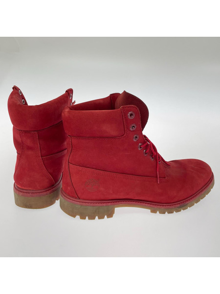 Timberland ブーツ 6 inch premium RED